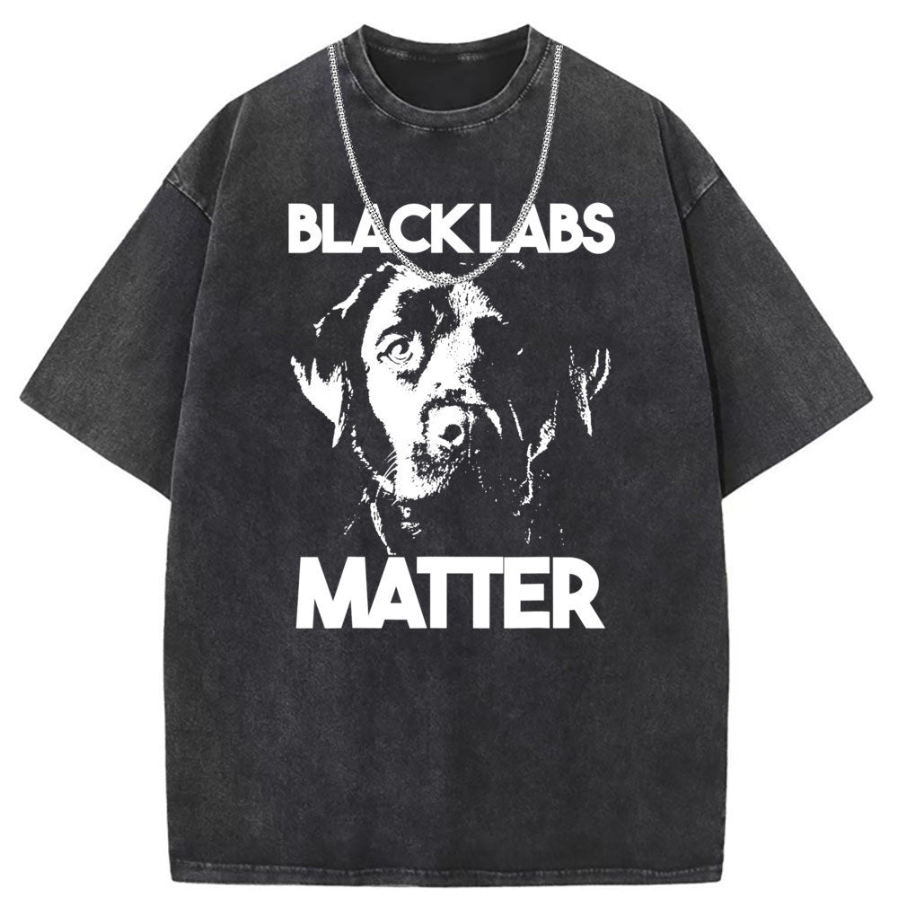 Men T Shirts Washed Old Printed Short Sleeve T-Shirts Women's Loose