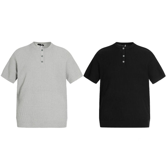 Mens T Shirts Loose Knitwear