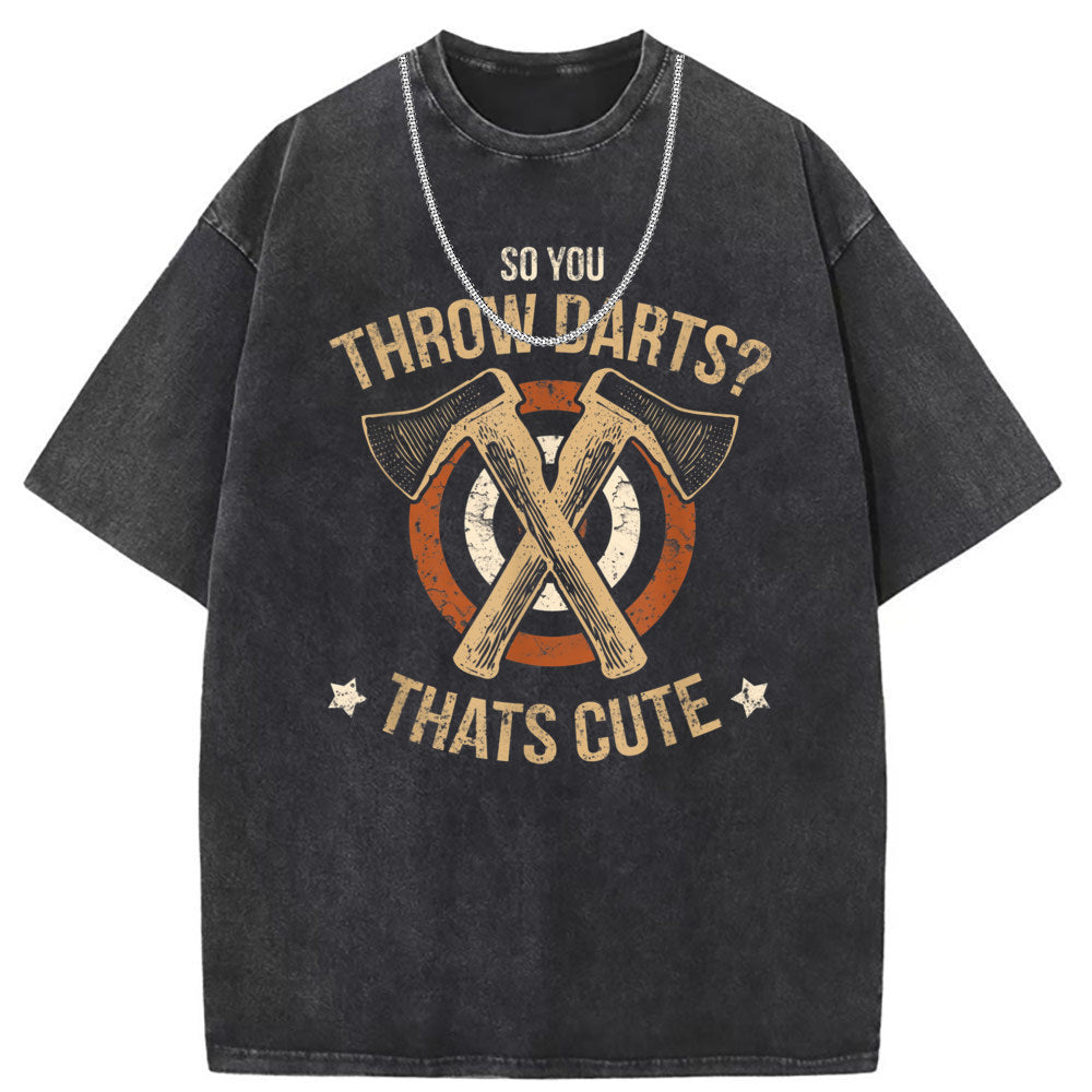 Mens T Shirts Vintage Oversize Printed Short Sleeve T-Shirts