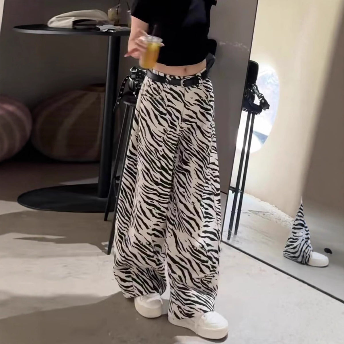 Women casual pant women's high waistslimming lookeasiest for match