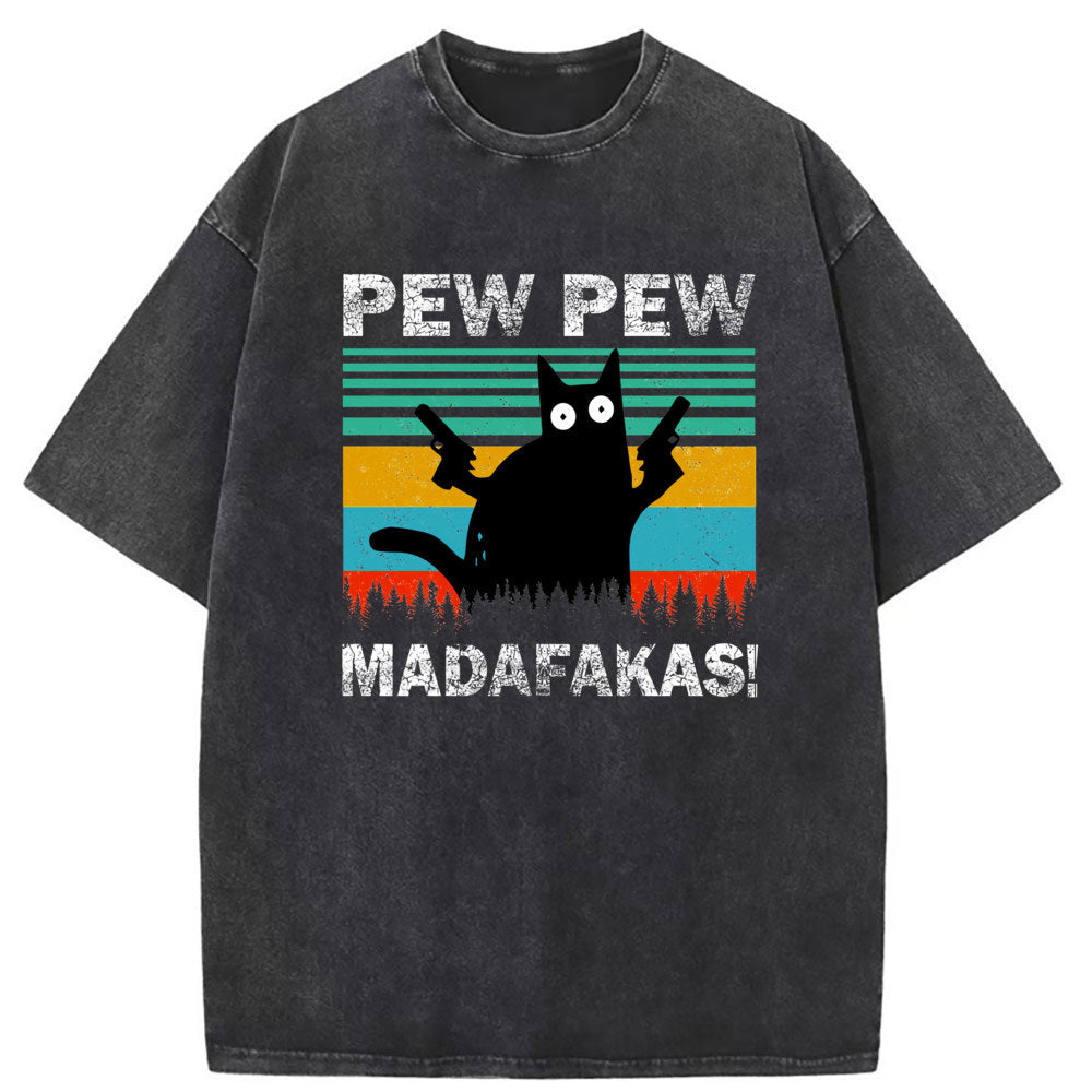 Mens T Shirts Loose Print