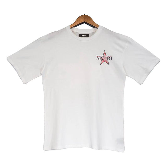 Amiri T Shirt Paisley Five-Pointed Star Printing