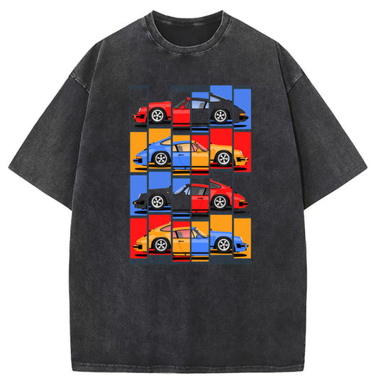 Mens T Shirts Short Sleeve Vintage Street