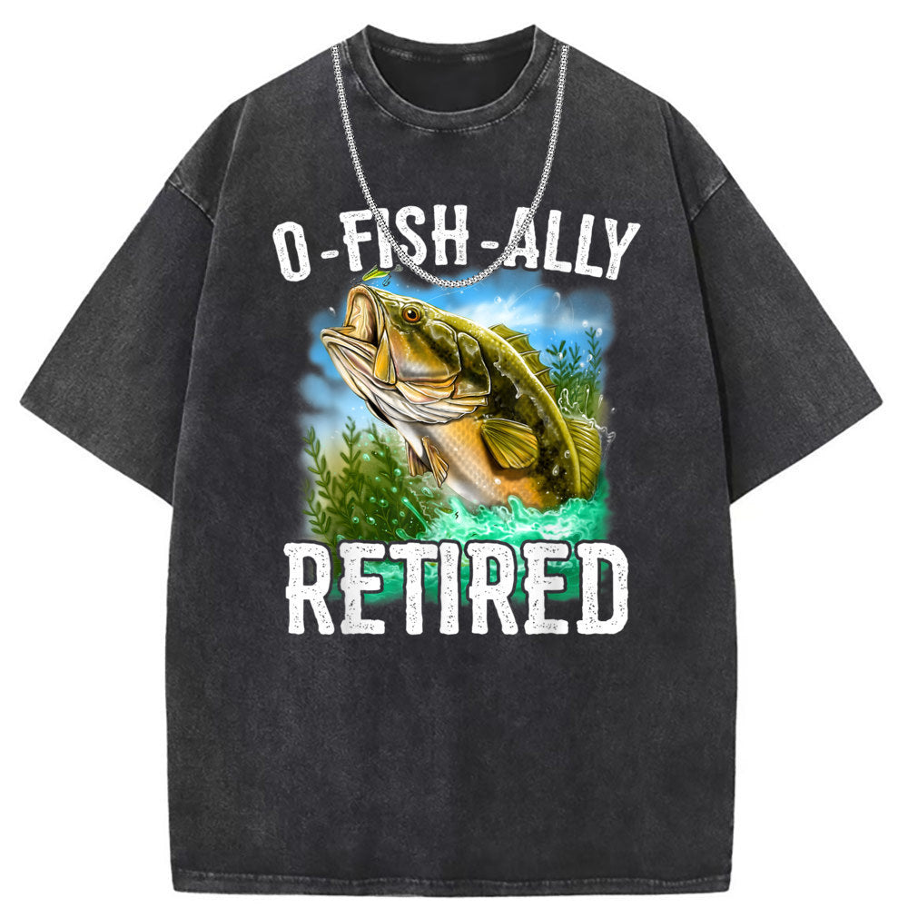Men T Shirts Short Sleeve T-Shirts Women Washed Old American