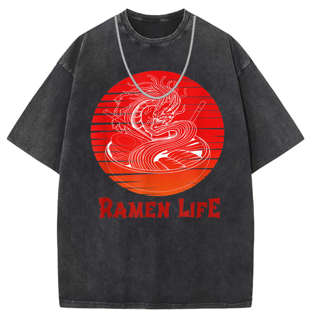 Men T Shirts Vintage Old Anime
