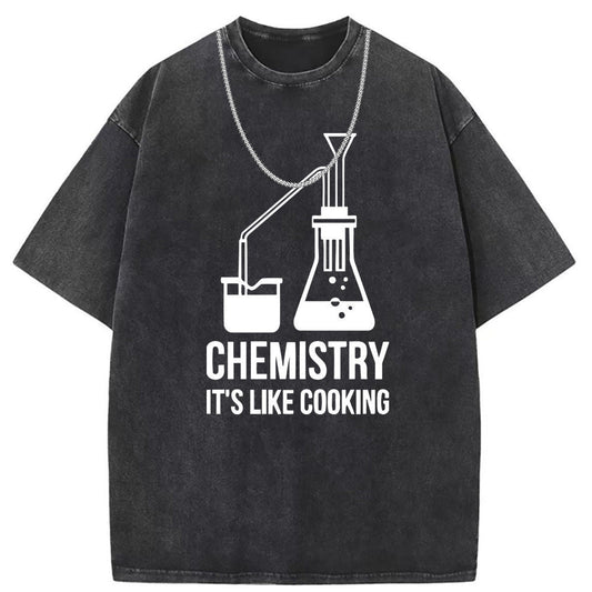 Men T Shirts T-shirt washed do old punk loose
