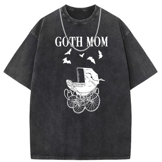 Men T Shirts Short Sleeve T-Shirt Women Washed Old American Street