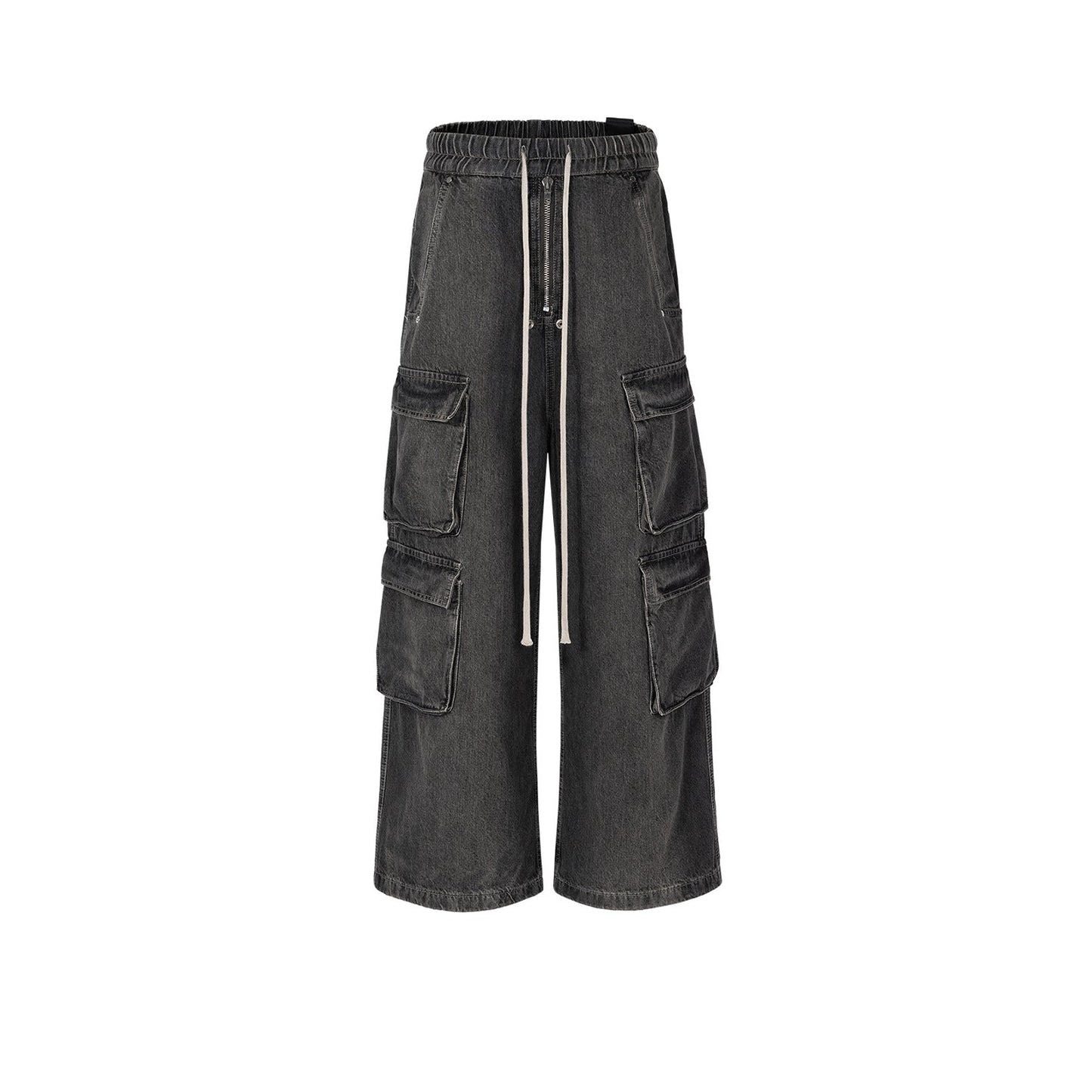 MIJKO Men Vintage Pants MIJKO RICK trousers men's and women's same wide tube wide feet trendy jeans