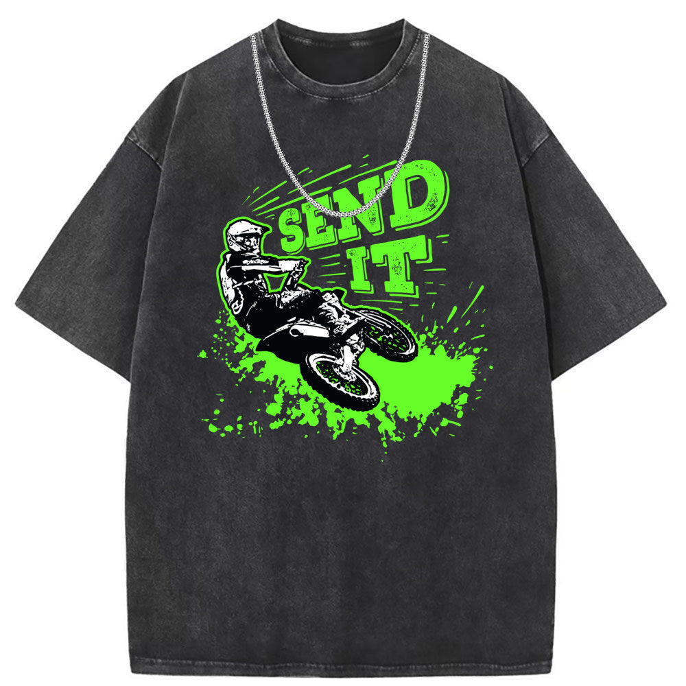 Mens T Shirts Cotton Crew Neck