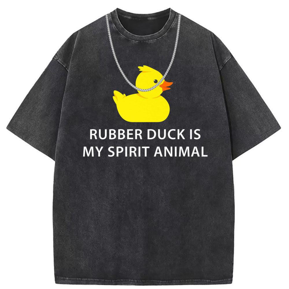 Men T Shirts Washed old punk short-sleeved T-shirt