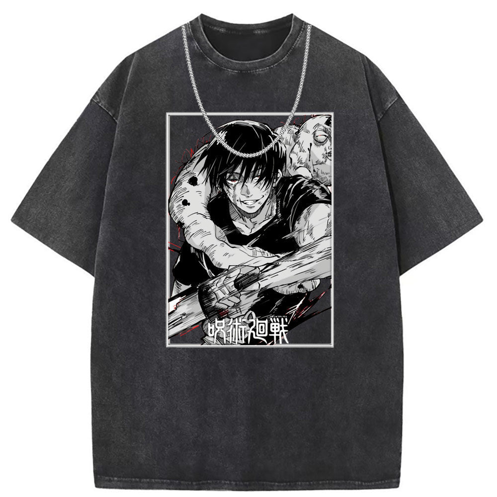 Men's T Shirts Cotton Crew Neck Short Sleeve T-Shirt Women's Wash