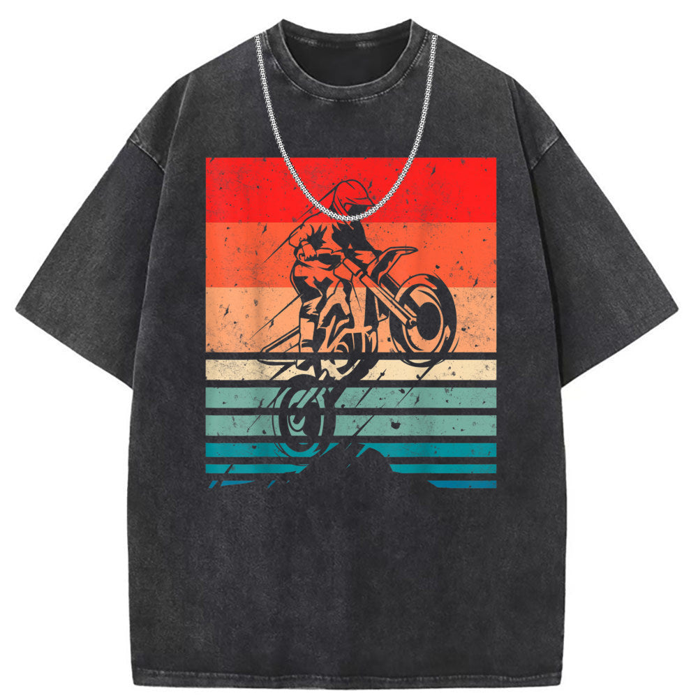 Mens T Shirts Vintage Old Short Sleeve T-Shirts