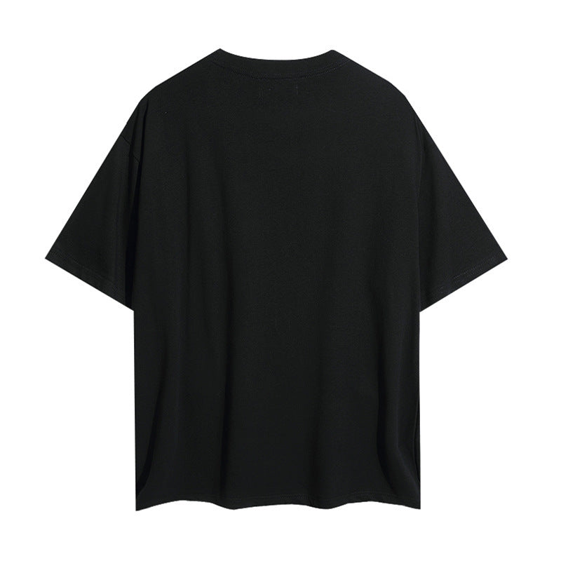 Purple Brand T Shirts Purple Micro Label Melted Letter Print Short Sleeve T-Shirt