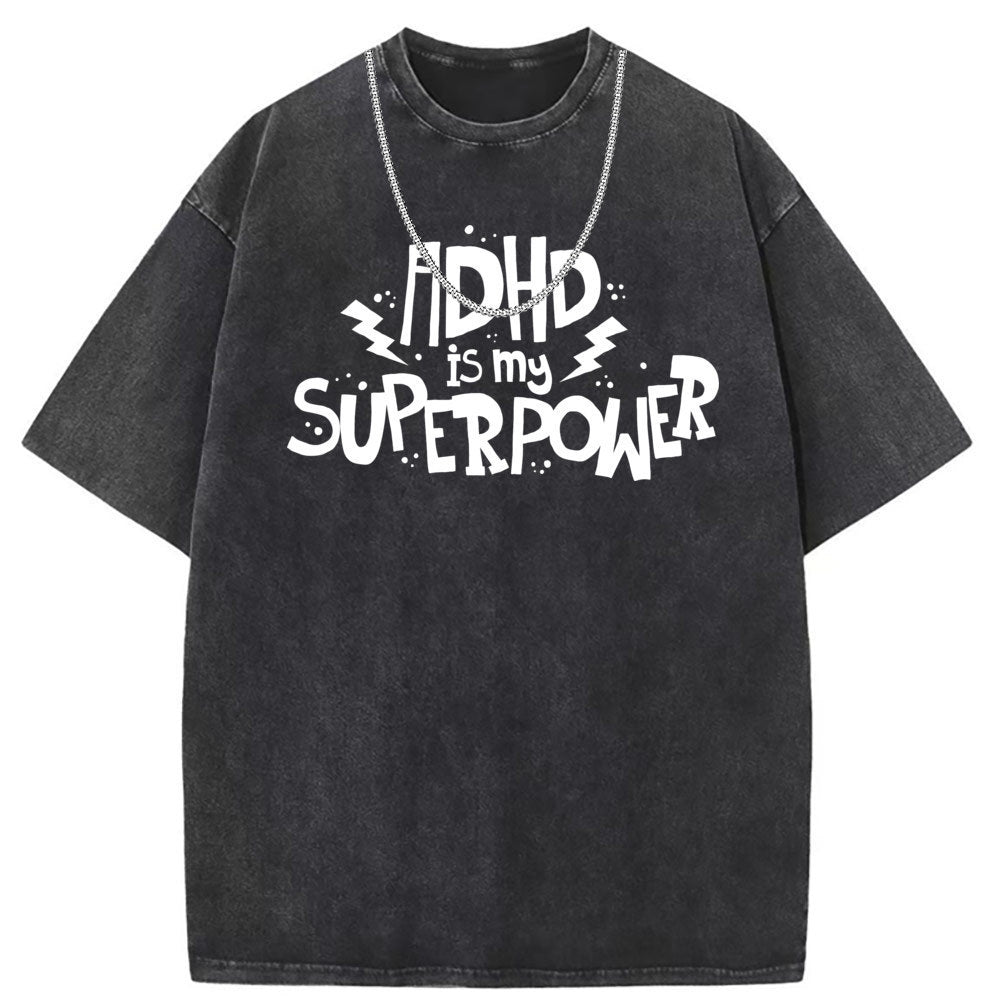Men T Shirts Crew neck short sleeve T-shirt washed old American style