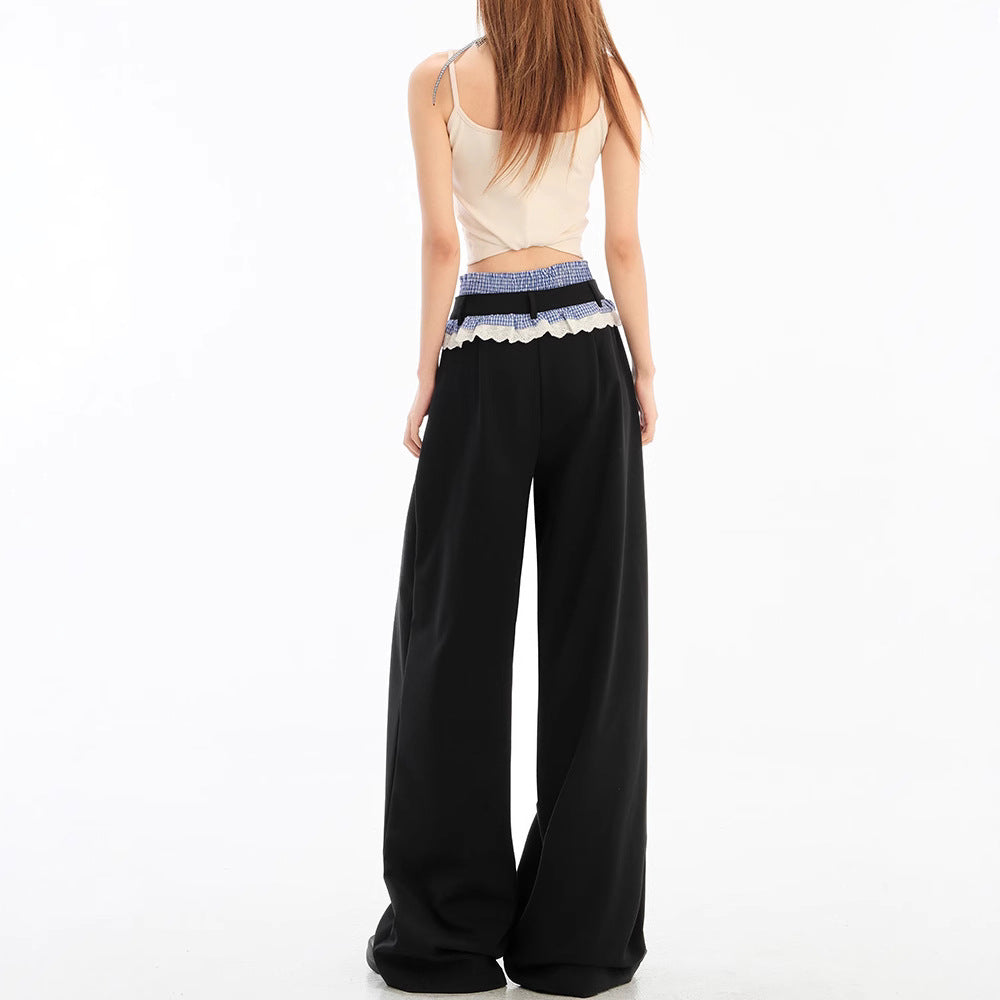 Women casual pants casual lace, slacks