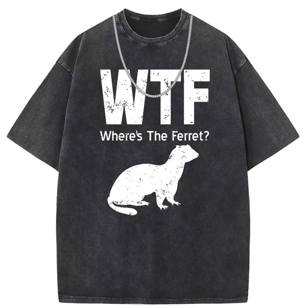 Men T Shirts Short Sleeve T-Shirt Women Washed Old American