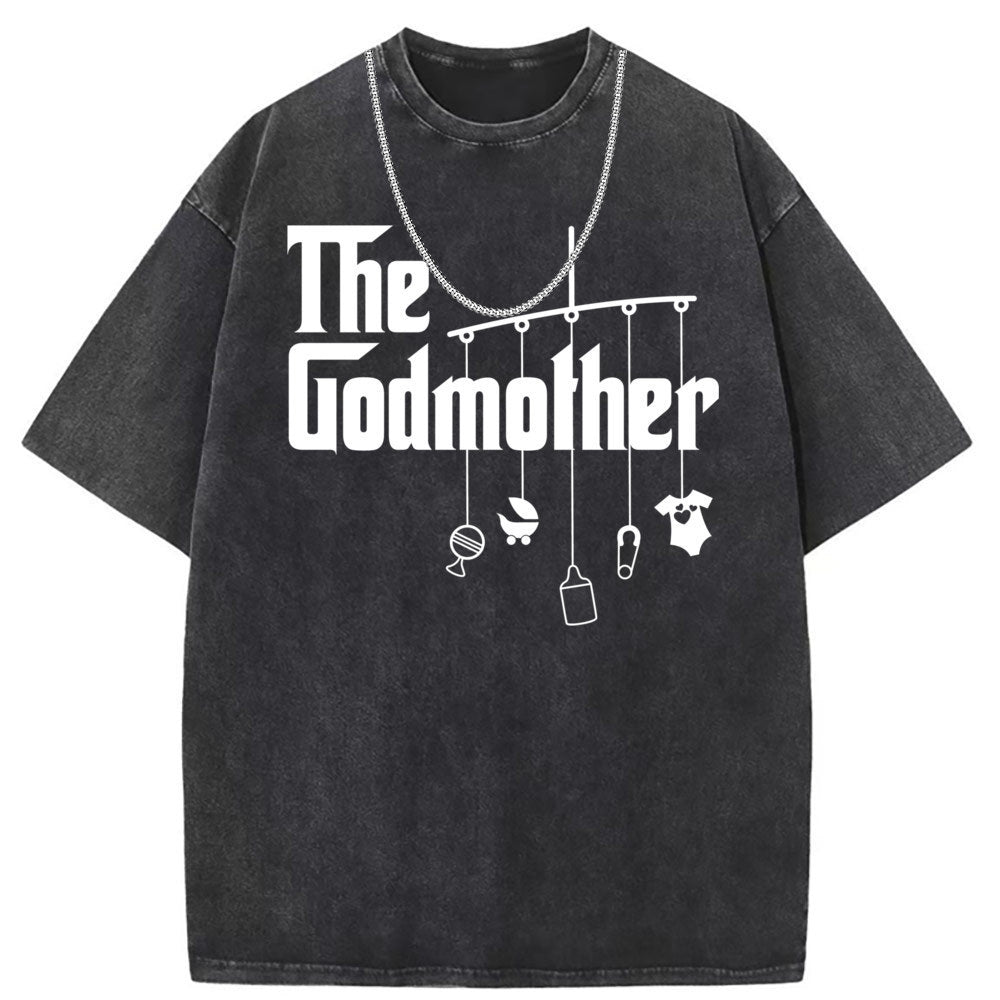 Men T Shirts Washed old punk cotton short-sleeved T-shirt