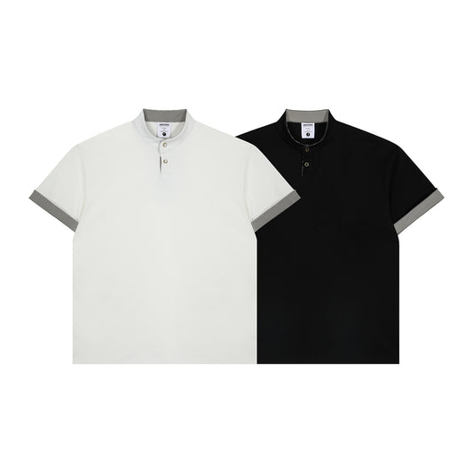 Men t shirts retroloose round neck