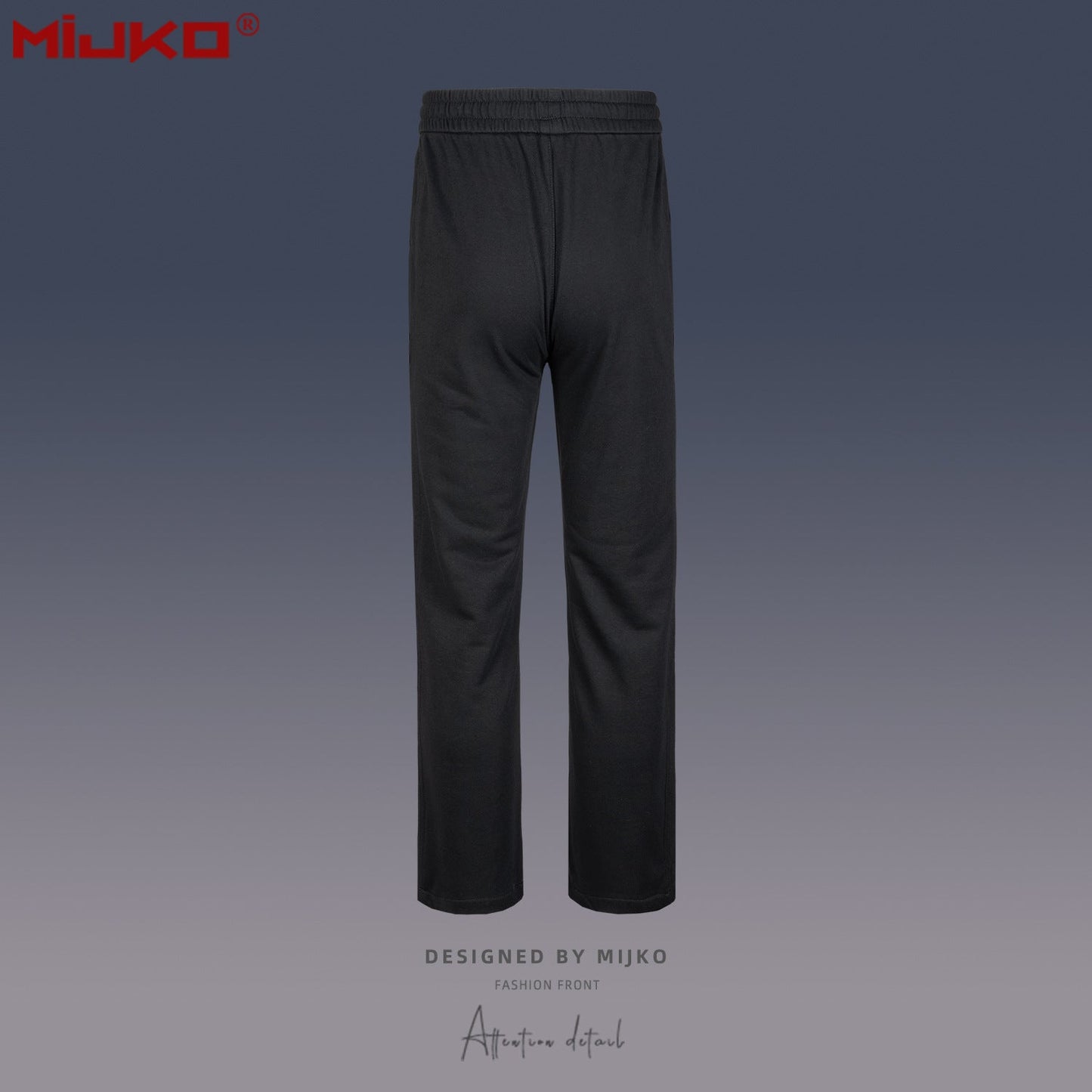 MIJKO Mens Vintage Pants Sports Casual Unisex Pants
