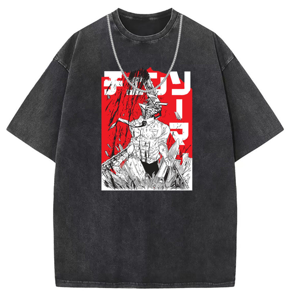 Men's T Shirts Cotton Crew Neck Short Sleeve T-Shirt Women's Wash