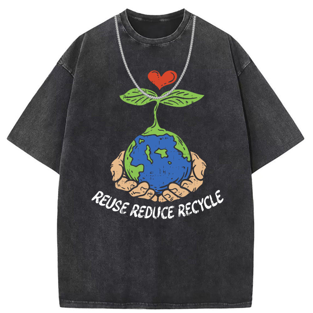 Men T Shirts Old vintage crew neck short sleeve t-shirt