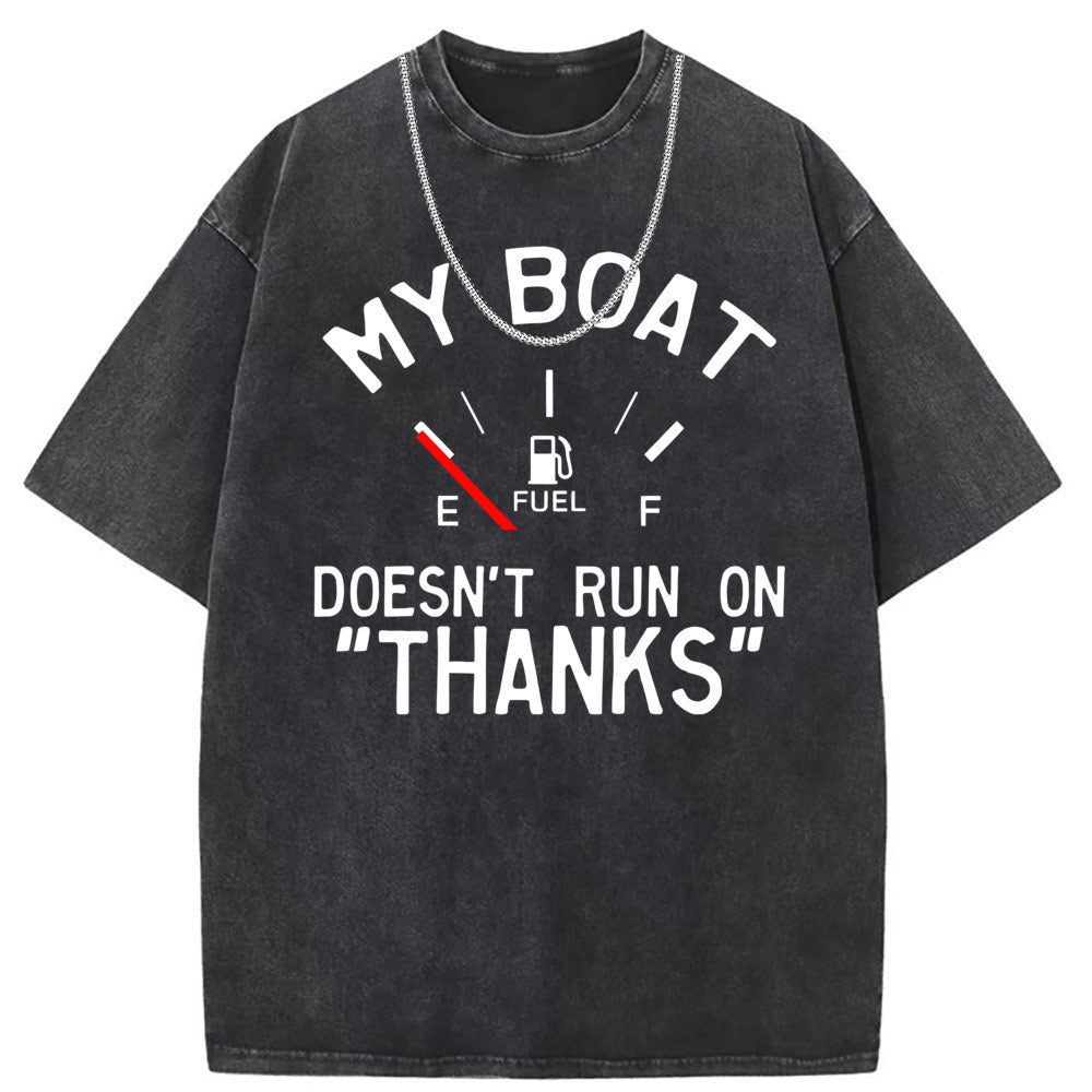 Men T Shirts Crew neck short sleeve T-shirt washed old American style
