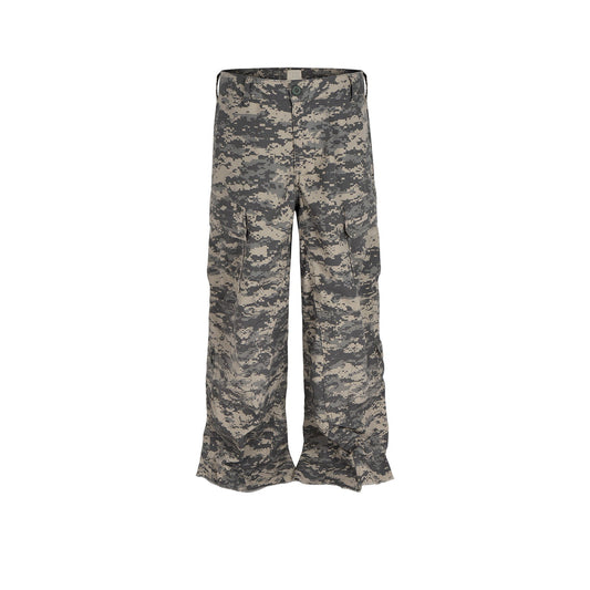 MIJKO Men's Vintage Pants MIJKO Men's Women's Baggy Overalls Straight Casual Pants