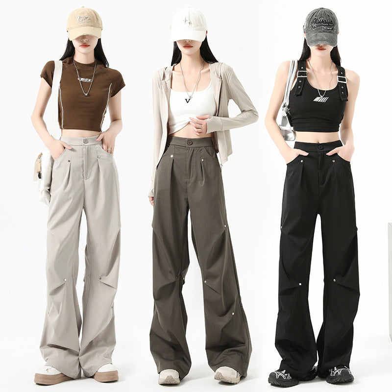 Women casual pants loosesummer thin section