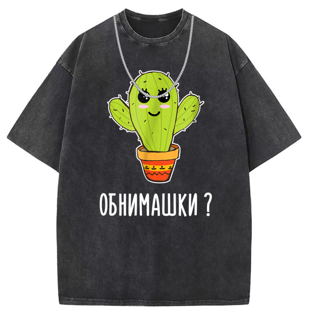 Mens T Shirts Vintage Vintage Anime Oversize Printed Short Sleeve T-Shirt
