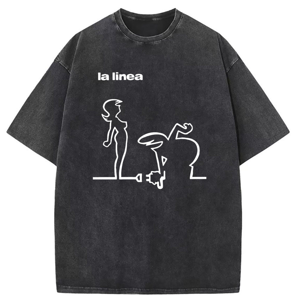Mens T Shirts Loose Print