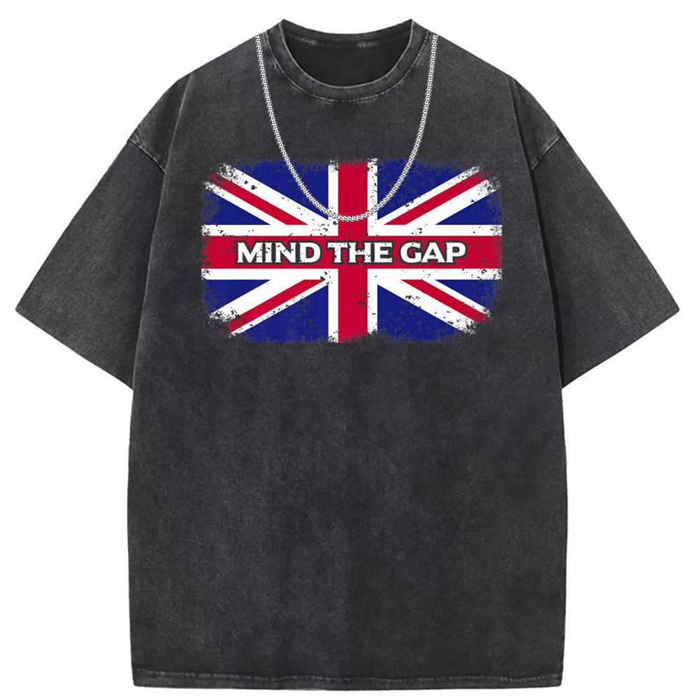 Men T Shirts Pure cotton round neck short-sleeved T-shirt women's washed and old