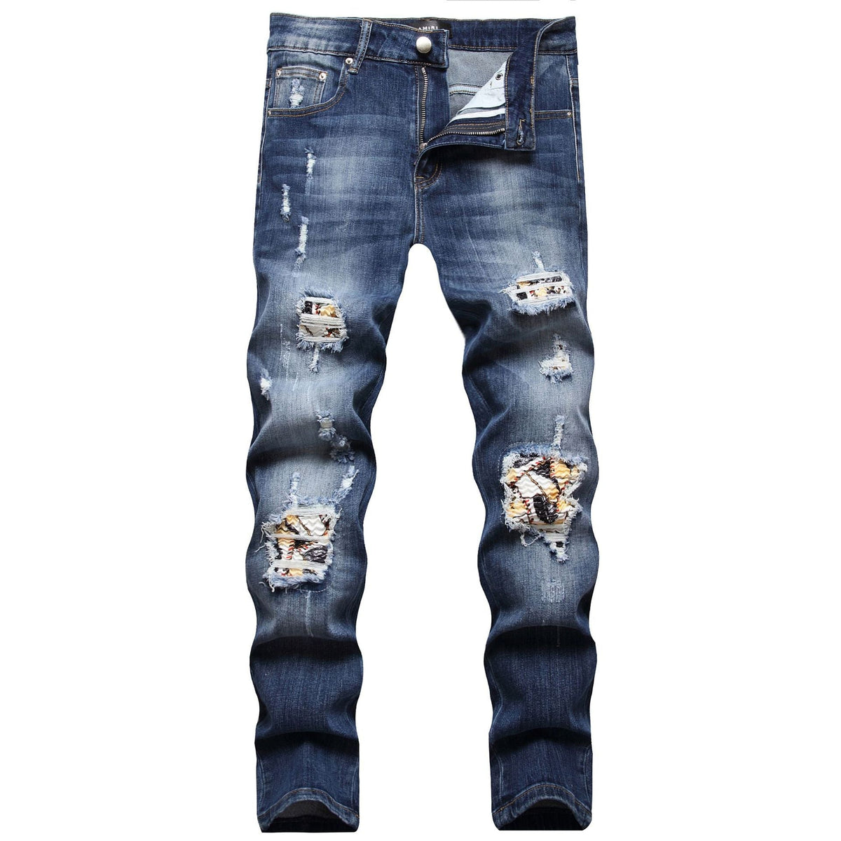 Amiri Jeans Ripped Stretch Jeans