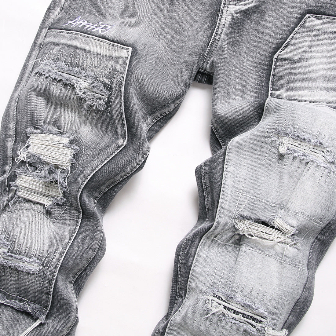 Amiri Jeans Ripped Stretch Jeans