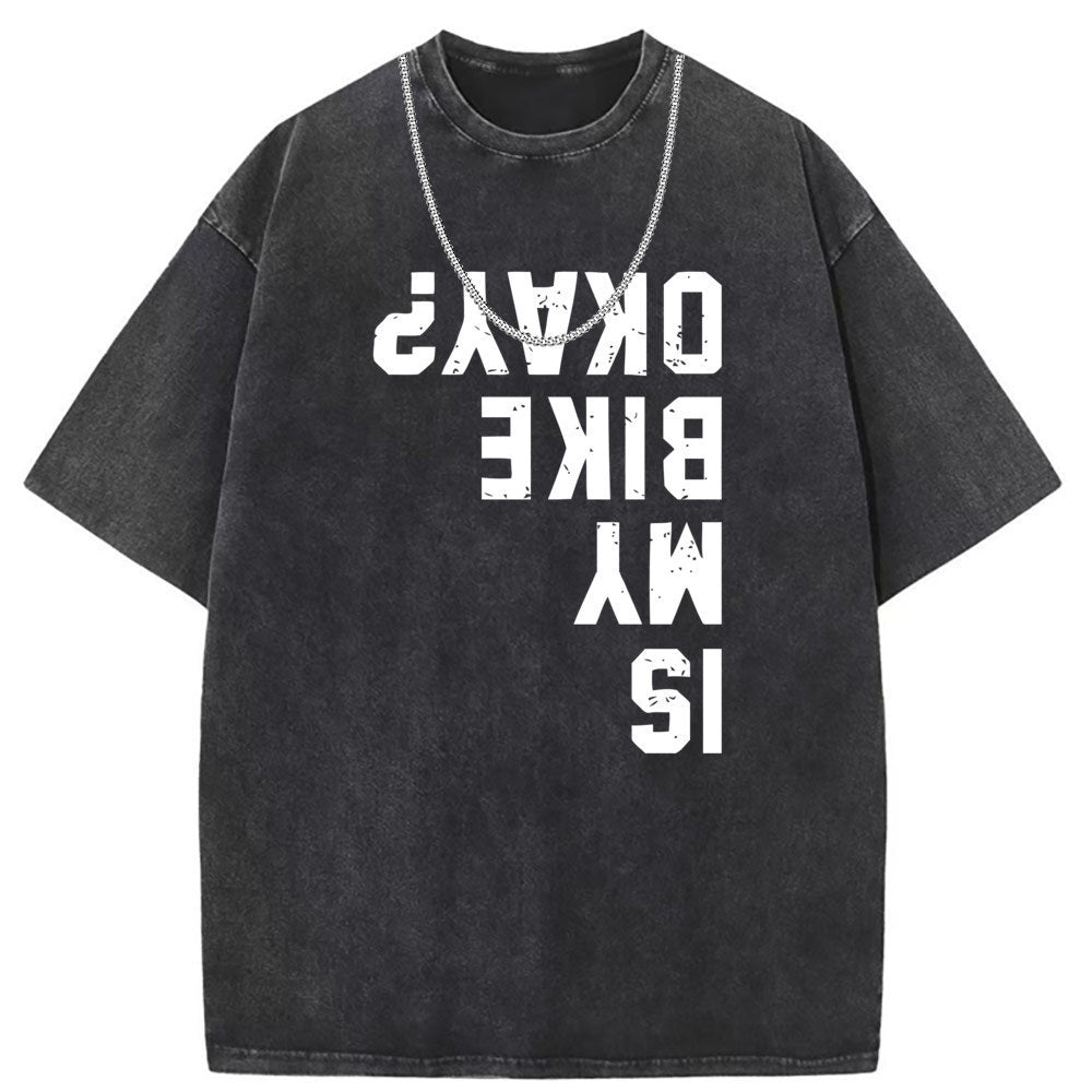 Men T Shirts Vintage old anime oversize printed short sleeves