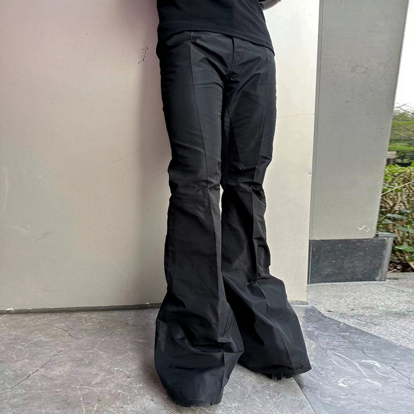 MIJKO Mens Vintage Pants Casual Bootcut Bootcut Pants