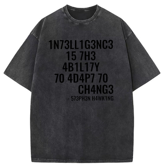 Mens T Shirts Old Water Washing