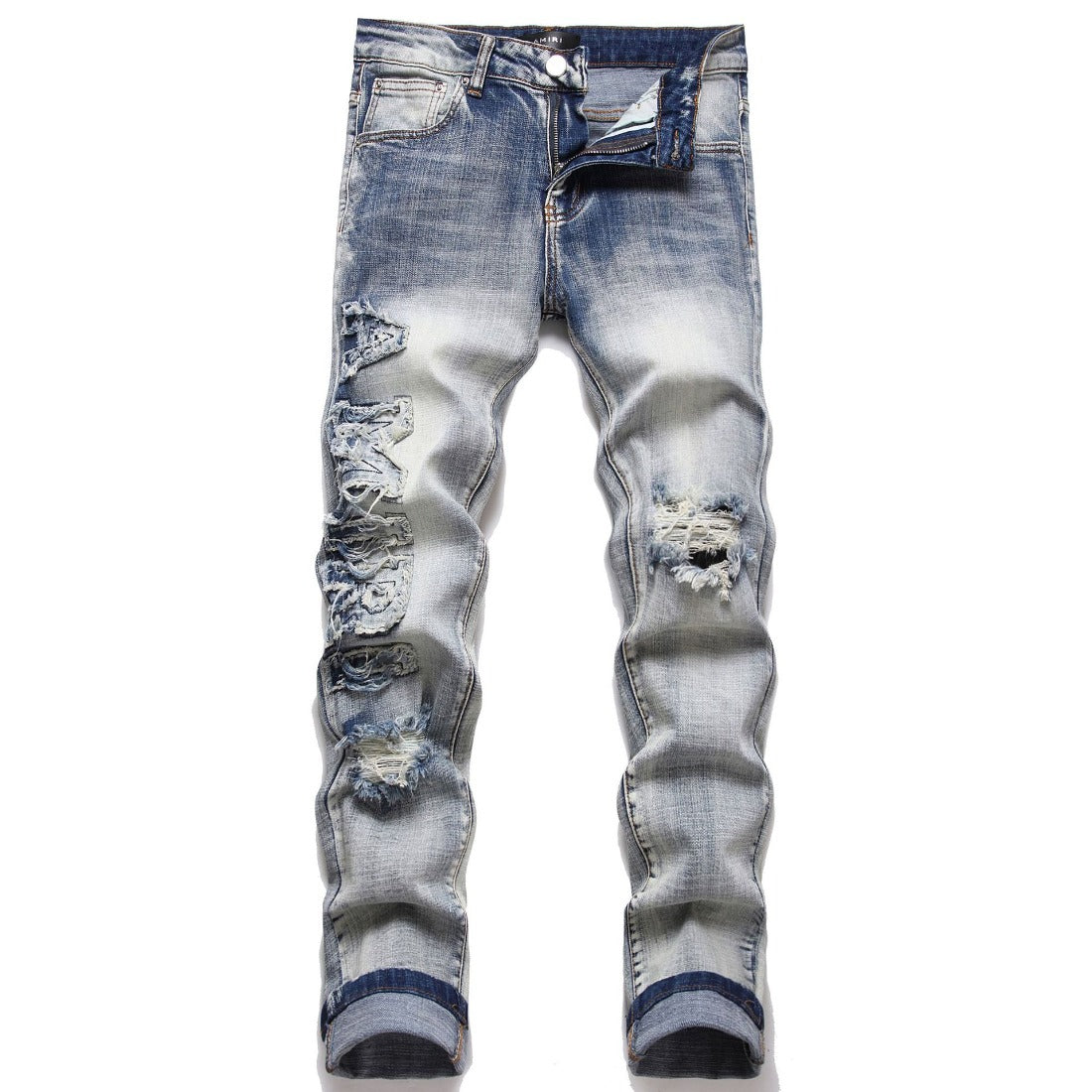 Amiri Jeans Ripped Stretch Jeans