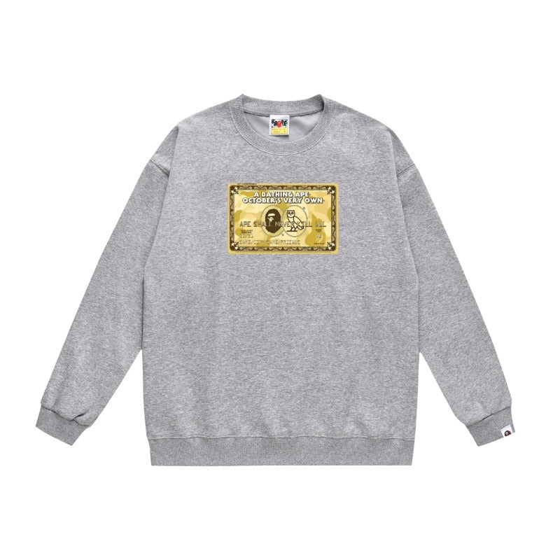Bathing ape Crew neck sweatshirt