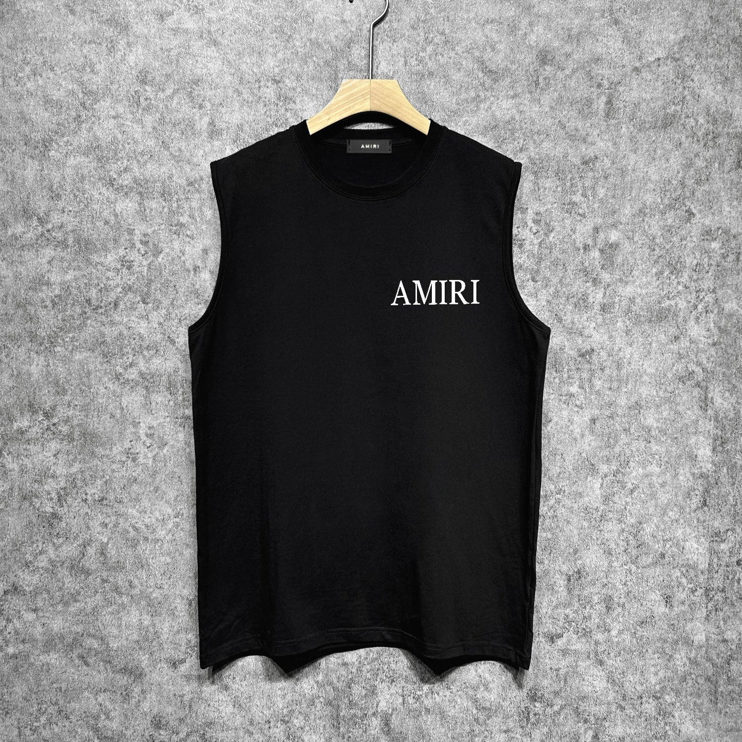Amiri tank top beach chair printing