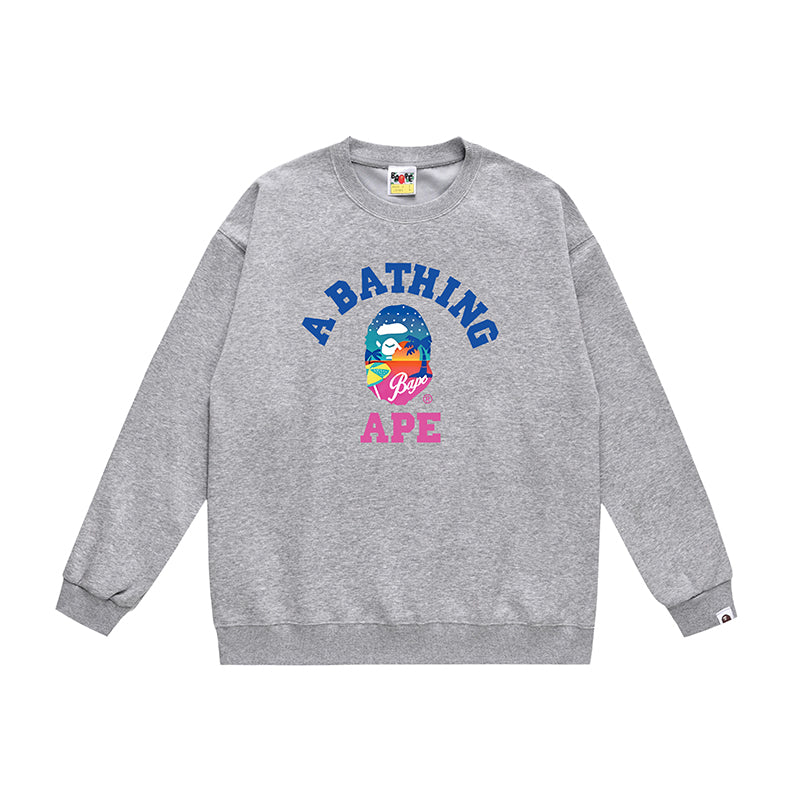 Bathing ape Crew neck sweatshirt
