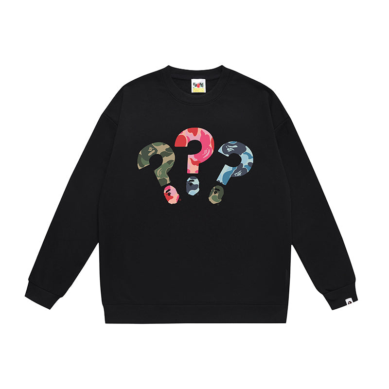 Bathing ape Crew neck sweatshirt