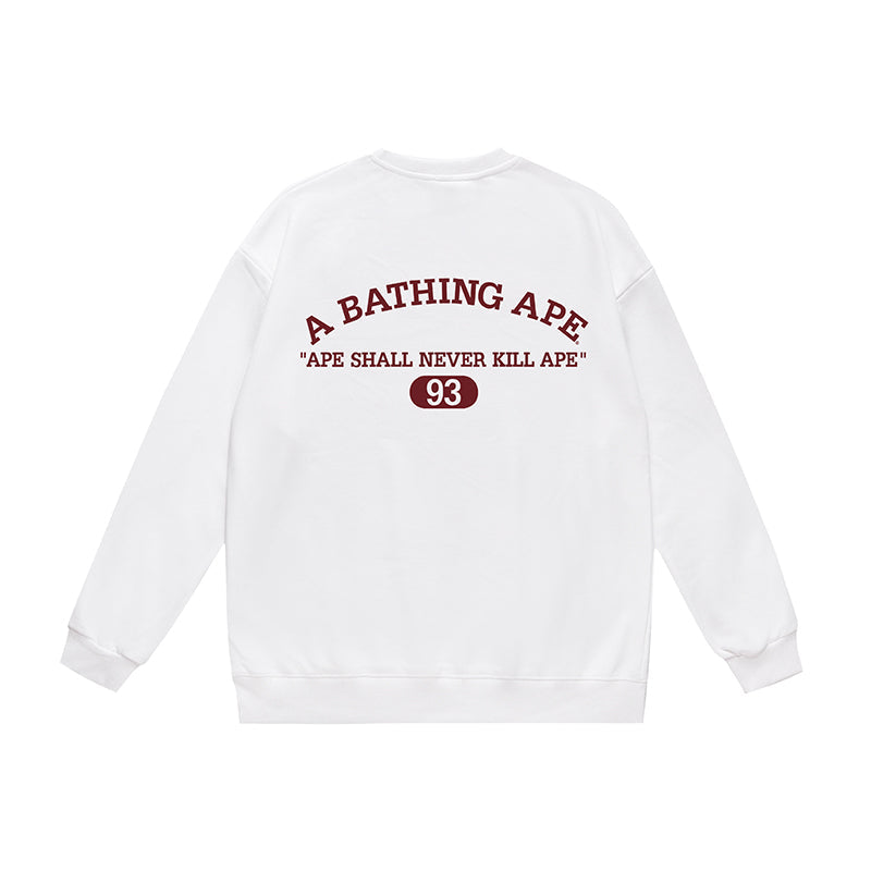 Bathing ape Crew neck sweatshirt