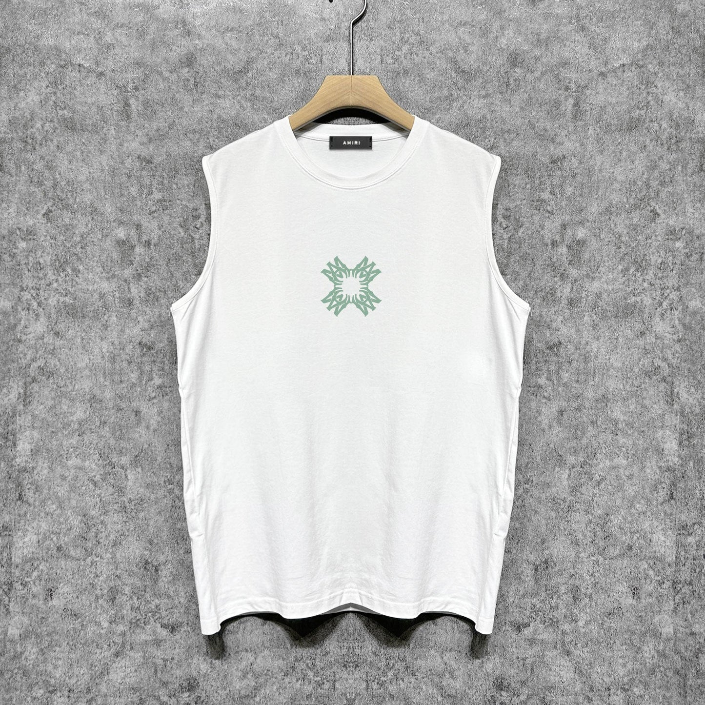 Amiri tank top with small simple letter print
