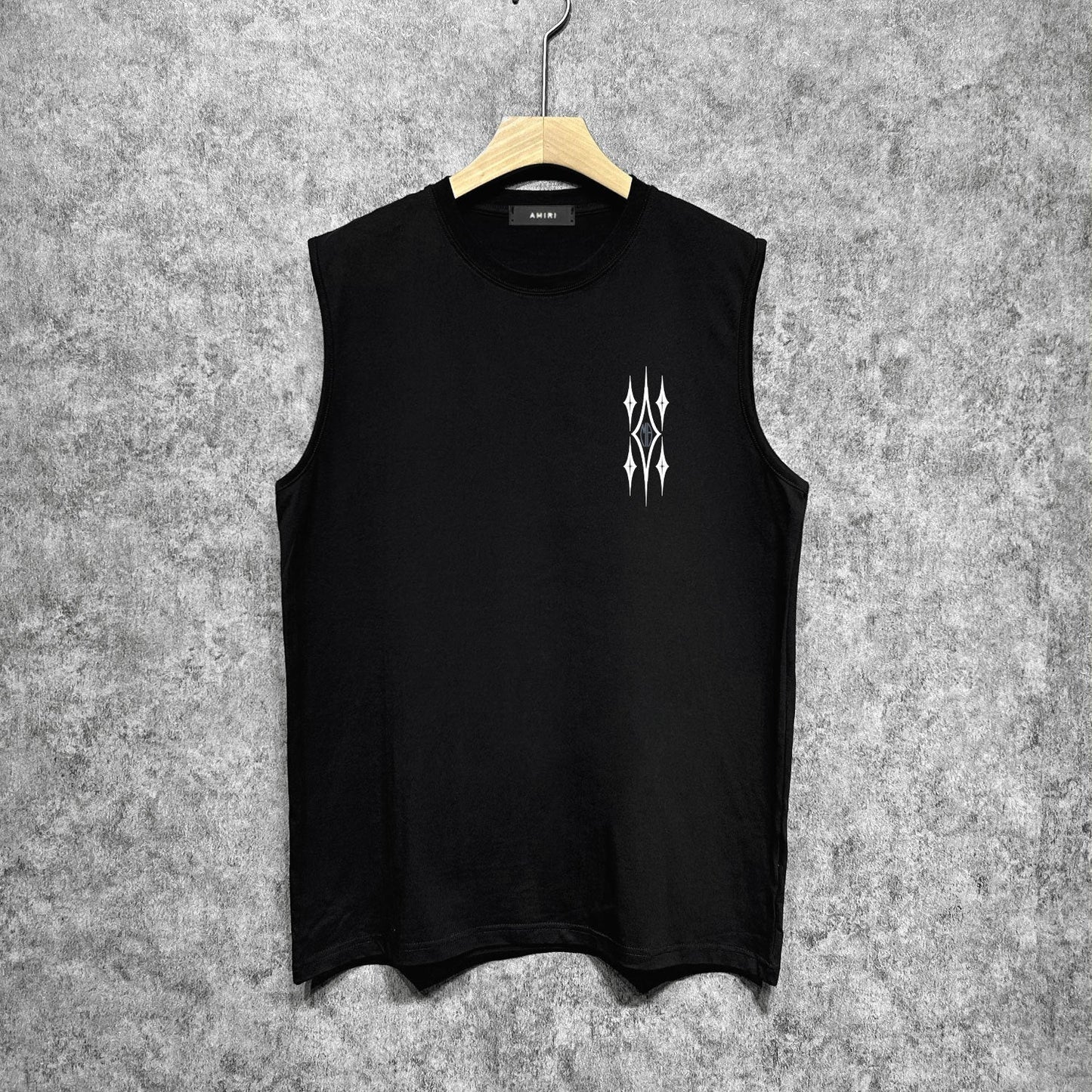 Amiri tank top retro geometric graphic printing