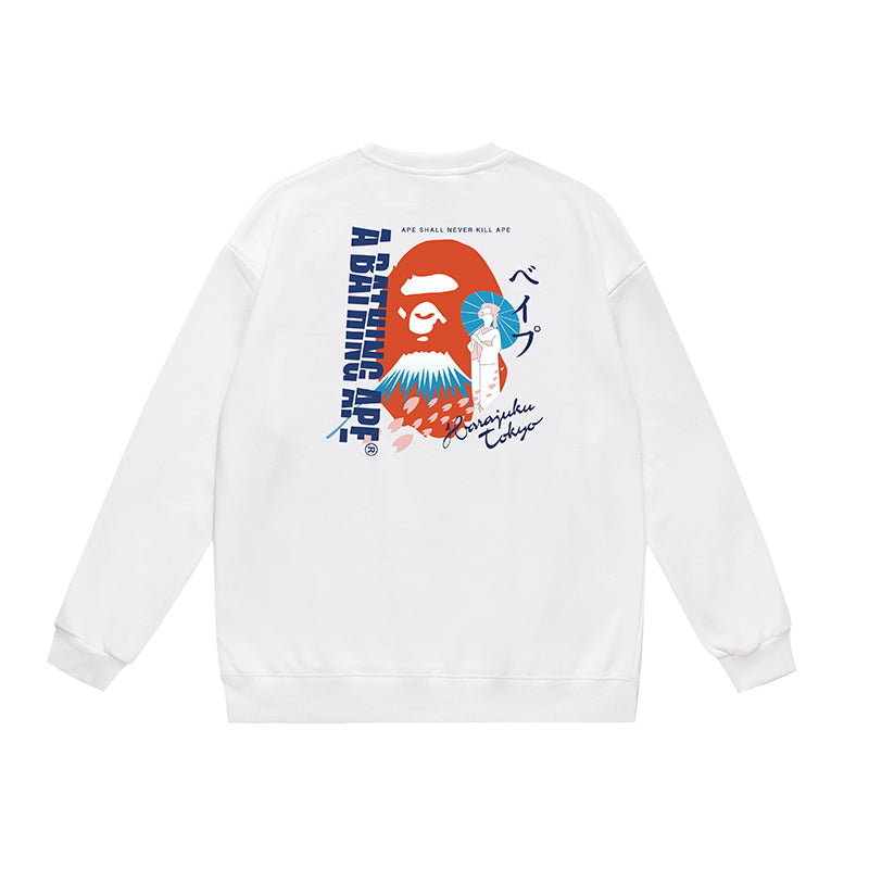 Bathing ape Crew neck sweatshirt