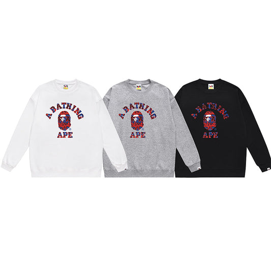 Bathing ape Crew neck sweatshirt
