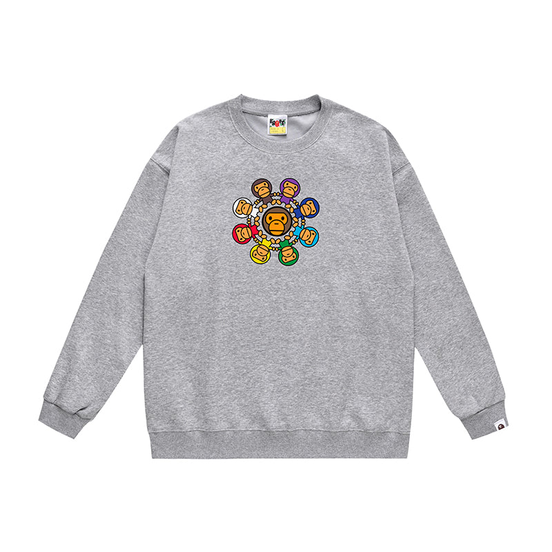Bathing ape Crew neck sweatshirt