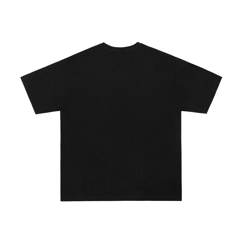 Men T Shirts Trendy Hip Hop Loose Short Sleeves