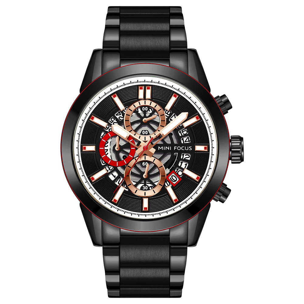 Men's Watches Calendar Luminous