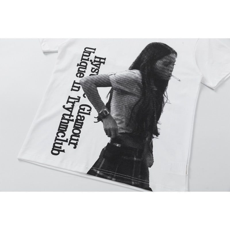 Men t shirts loose small collar